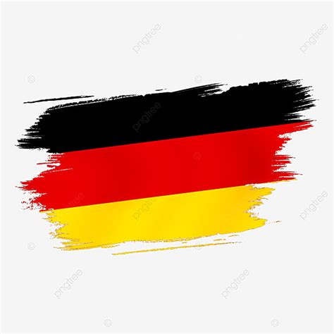 Germany Flag Clipart Vector, Watercolor Or Torn Flag Of Germany, Flag ...