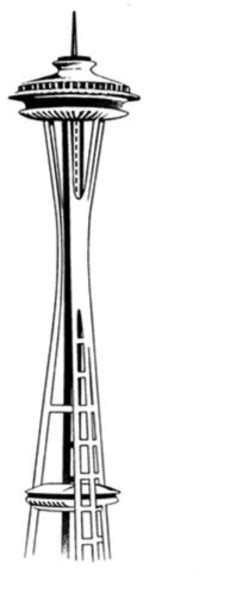 Spaceneedle | Free Images at Clker.com - vector clip art online ...