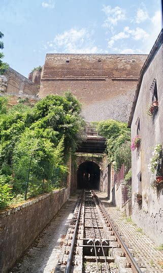 Funicular Of Orvieto Stock Photo - Download Image Now - Orvieto ...