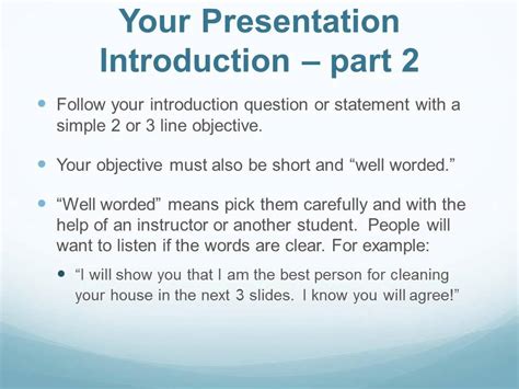 Presentation Introduction