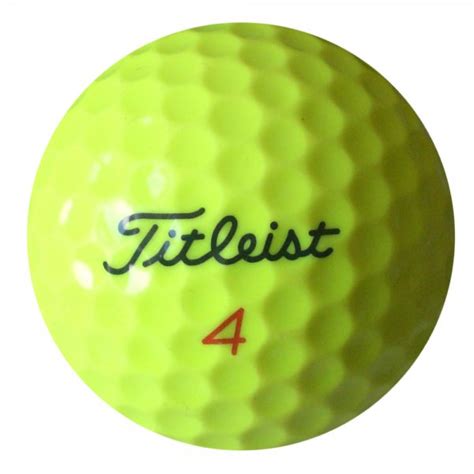 Titleist Yellow Titleist Mixed Golf Balls - Golf Balls from Premier Lake Balls UK