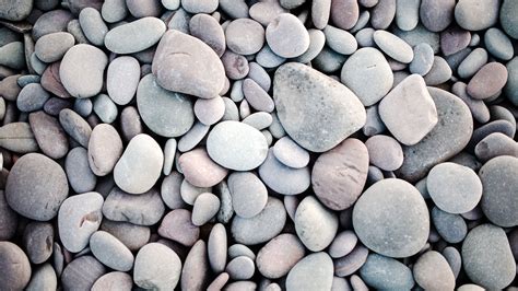 Download wallpaper 3840x2160 stones, pebbles, texture, gray 4k uhd 16:9 hd background