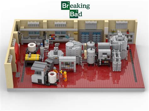 LEGO MOC Breaking Bad Superlab - "Hydrofluoric Acid Will Do The Job ...