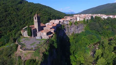 The basalt cliff of Castellfollit de la Roca