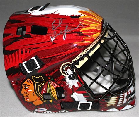 Ed Belfour Signed Blackhawks Full-Size Goalie Mask (PSA COA) | Pristine Auction