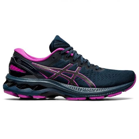 Asics Womens Gel-Kayano 27 Lite Show Navy Running Shoes | BMC Sports