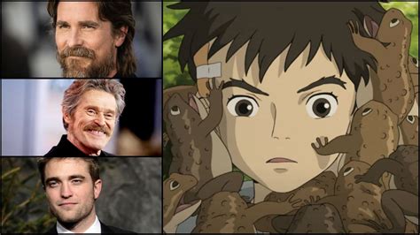 Christian Bale, Willem Dafoe, and more join Studio Ghibli's The Boy and the Heron English Dub cast