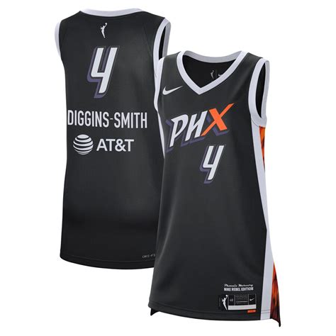 Unisex Nike Skylar Diggins-Smith Black Phoenix Mercury 2021 Victory Player Jersey - Rebel Edition