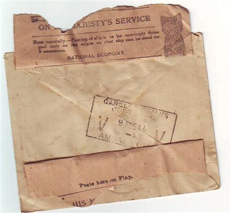 Rare Indian Collectibles: 1944 - India - Reusable Envelopes ( Flaps )- World War Two Slogans-On ...