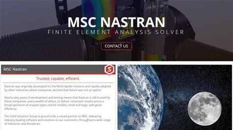 MSC - Nastran Finite element analysis solver