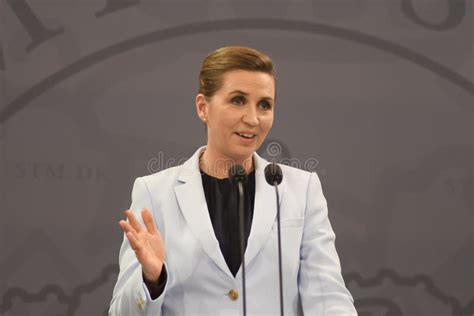 Danish Prime Minister Ms.Mette Frederiksen Holds Press Conference ...