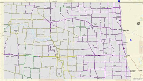 North Dakota Road Conditions Map Dot