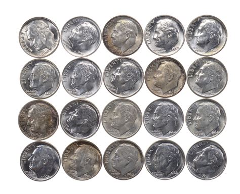 Silver Dimes | Silver dimes, Silver coins, American money