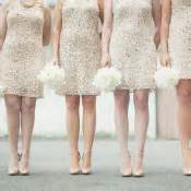Short Gold Sequin Bridesmaids Dresses - Elizabeth Anne Designs: The ...