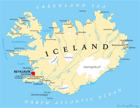 Iceland on a Map - Discover the Eight Regions of Iceland - Iceland24