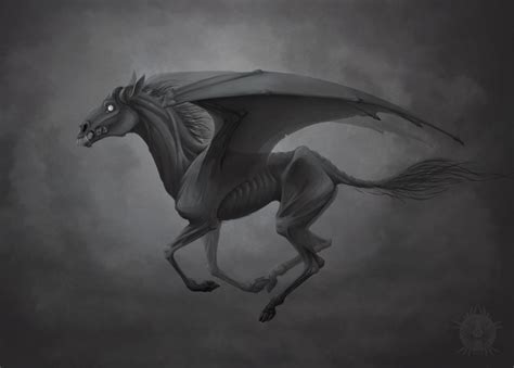 Thestral by Bueshang on DeviantArt