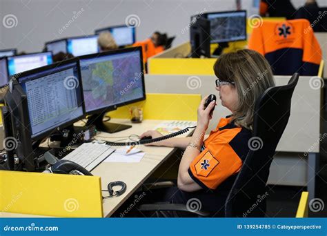 112 Emergency Number Operator, Romanian Version of 911, Having a Conversation with a Distress ...