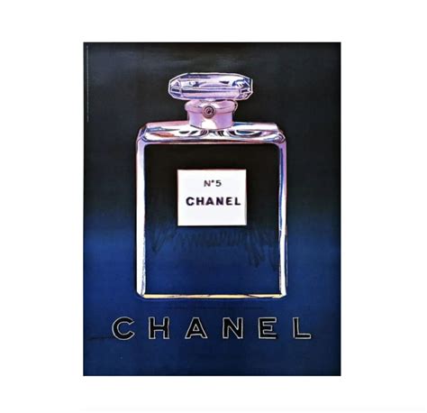 Andy Warhol – Chanel N5 Original vintage poster – Black by Andy Warhol ...