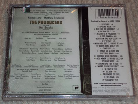 The Producers (Original Broadway Cast) (CD, 20 Tracks) Matthew ...