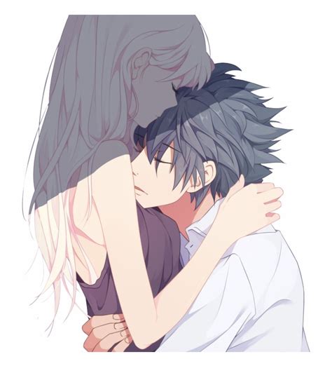 Cute Anime Couple Kissing Wallpapers - Wallpaper Cave