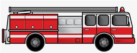 This Nice Fire Truck Clip Art Is Free For Use On Your - Fire Truck Transparent Background ...