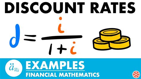 Discount Rate Examples | Exam FM | Financial Mathematics - JK Math ...