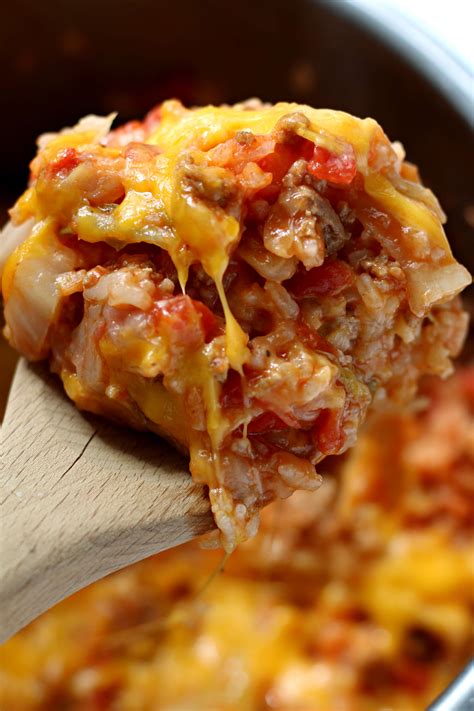 Instant Pot Cabbage Roll Casserole - 365 Days of Slow Cooking and ...