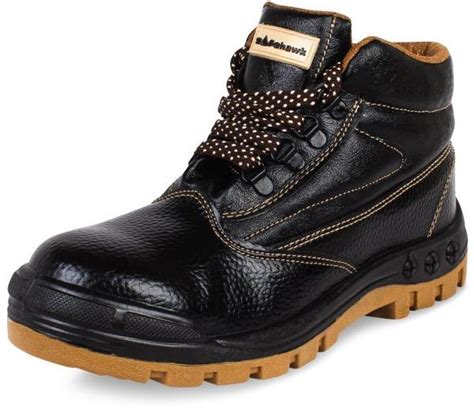 Leather industrial safety shoes, Feature : Anti Hit Resistivity, Anti ...