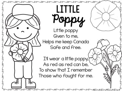 Remembrance day activities, Remembrance day poems, Remembrance day poppy