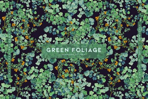 Green Foliage | Wallpaper Graphics ~ Creative Market