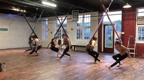 Bungee Fitness Class in North Carolina - YouTube