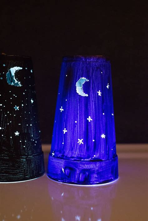 Kid Craft: Easy DIY Nightlights (from a foam cup)