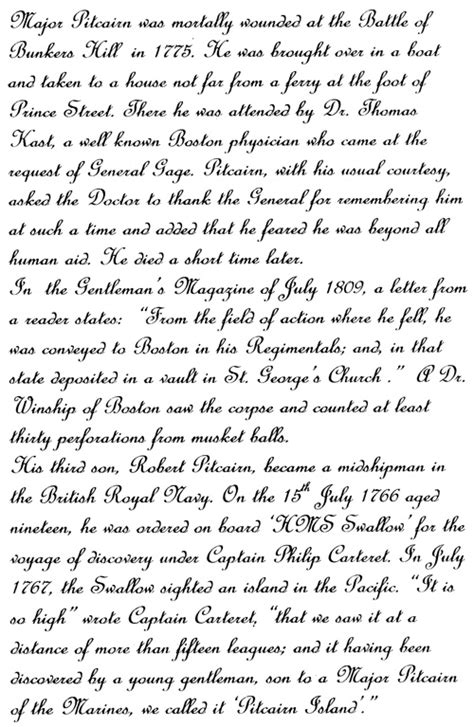 Major John Pitcairn | Elizabeth Pitcairn – The Red Violin