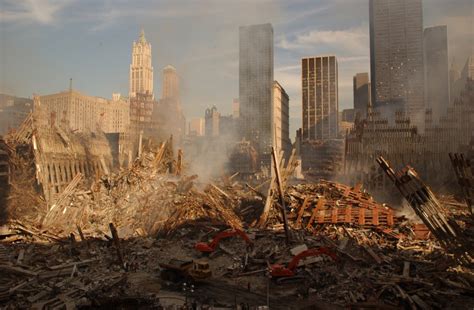 9/11 Ground Zero Damage Overview High-Resolution Photos | Public Intelligence
