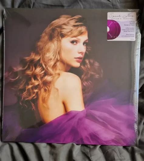 TAYLOR SWIFT Speak Now Taylors Version 3 Lps 2023 Orchid 6 New Songs £39.99 - PicClick UK