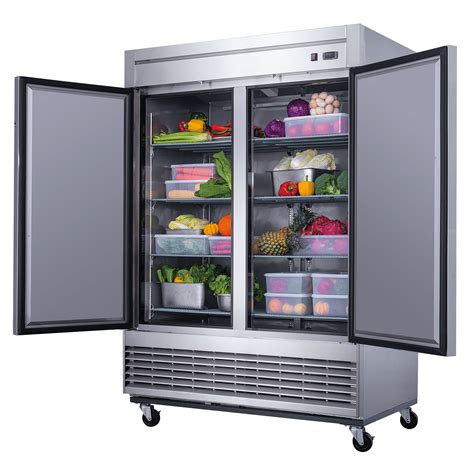 New Air NSR-115-H - 55" Double Door Refrigerator - 41 Cu. Ft ...