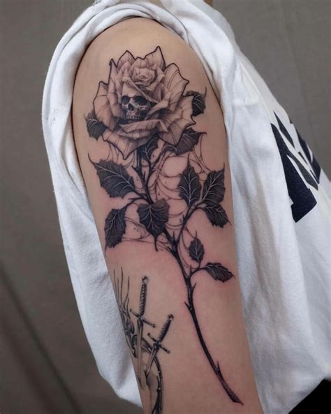 12+ Rose With Thorns Tattoo Ideas To Inspire You!