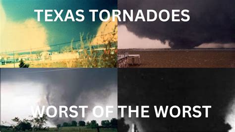 FOUR INFAMOUS TEXAS TORNADOES! - YouTube