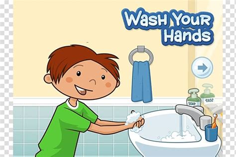 Hygiene Child Hand washing Cleanliness, child transparent background PNG clipart | HiClipart