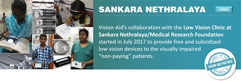 Sankara Nethralaya - low Vision clinic in Chennai | Vision Aid