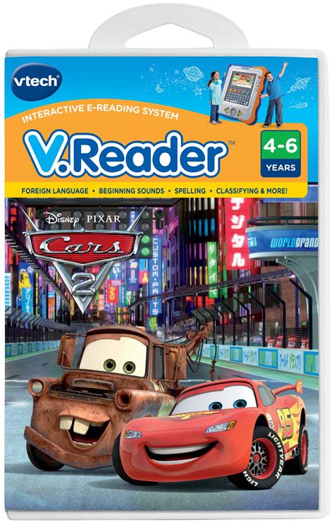 VTech - V.Reader Software - Disney's Cars - Cars 2- Buy Online in ...