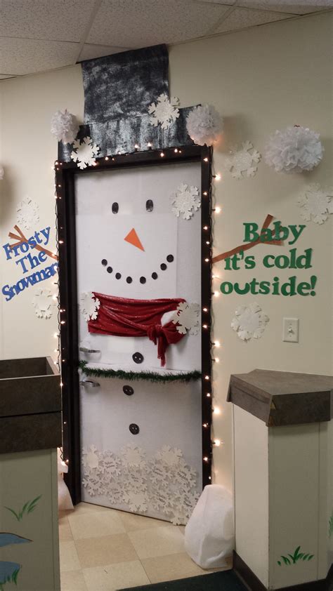 Frosty the Snowman | Christmas door decorating contest, Christmas door decorations, Frosty the ...