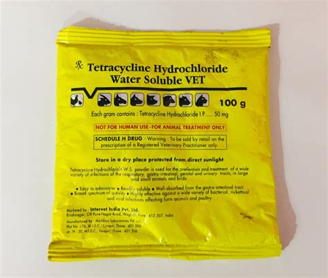 TETRACYCLINE HYDROCHLORIDE POWDER Buy/Shop online,india,use