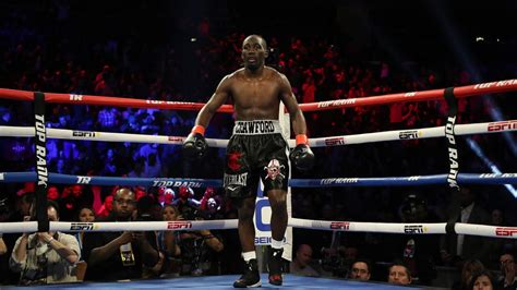 Boxer Terence Crawford may finally get his moment in the ring