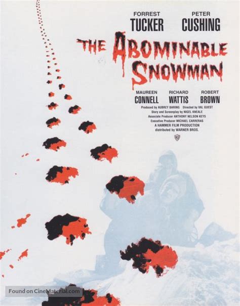 The Abominable Snowman (1957) | Abominable snowman, Creature feature, Hammer horror films