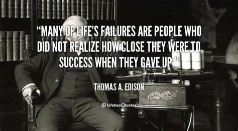 Thomas Edison Quotes Failure. QuotesGram