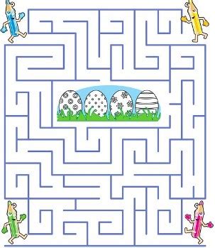 Printable Maze Games for Kids