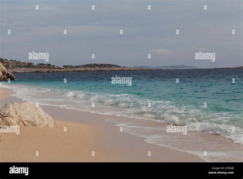 Kaputas Beach on in Turkey Stock Photo - Alamy