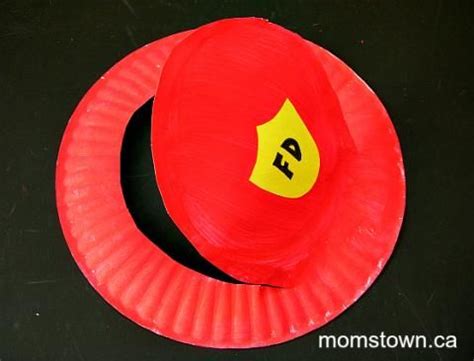 momstown Toronto: How to make a fun (and super easy) firefighter hat ...