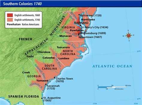 American Chesapeake Bay and the Middle Colonies - TravelsFinders.Com